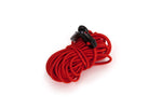 Sandow rouge adapté au Fil Safe 1 de Bags and Bike. Tendeur élastique ultrarésistant fabriqué en France, 805cm. 