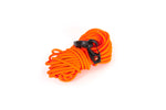 Sandow orange fluo adapté au Fil Safe 1 de Bags and Bike. Tendeur élastique ultrarésistant fabriqué en France, 805cm. 